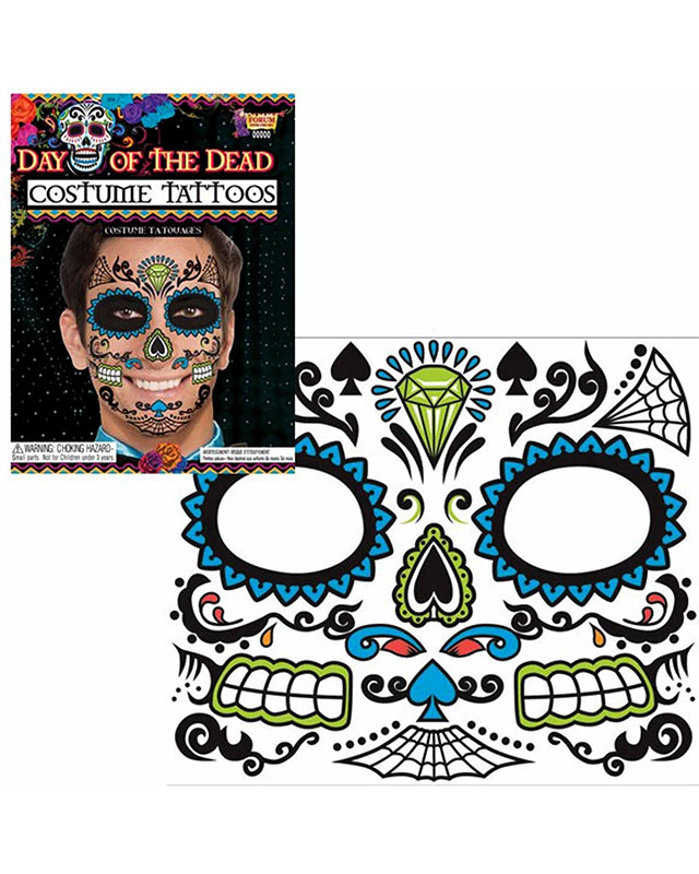 קעקוע יום המתים המקסיקני