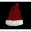 כובע סנטה קלאוס נוצץ לקישוט