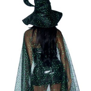 גלימה ירוקה שקופה