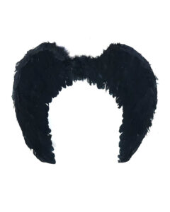 תחפושת מלאכית בשחור