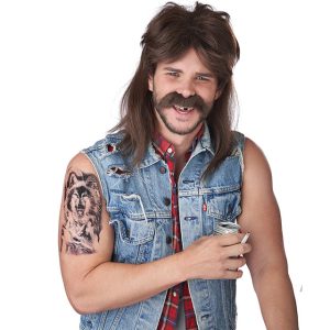 פאת גברים בצבע חום