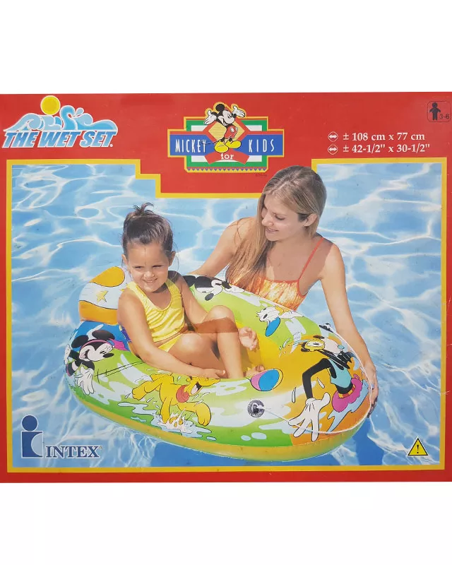 סירה מתנפחת לילדים קטנים
