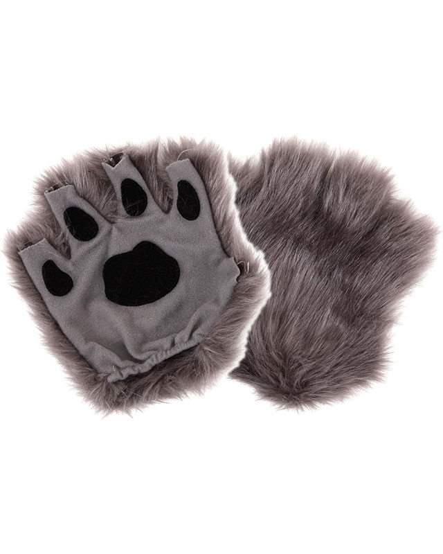 כפפות פרווה לתחפושת