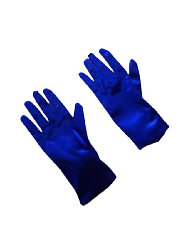 כפפות קצרות בכחול