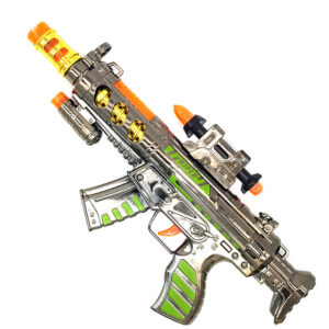 רובה מפלסטיק עם קולות